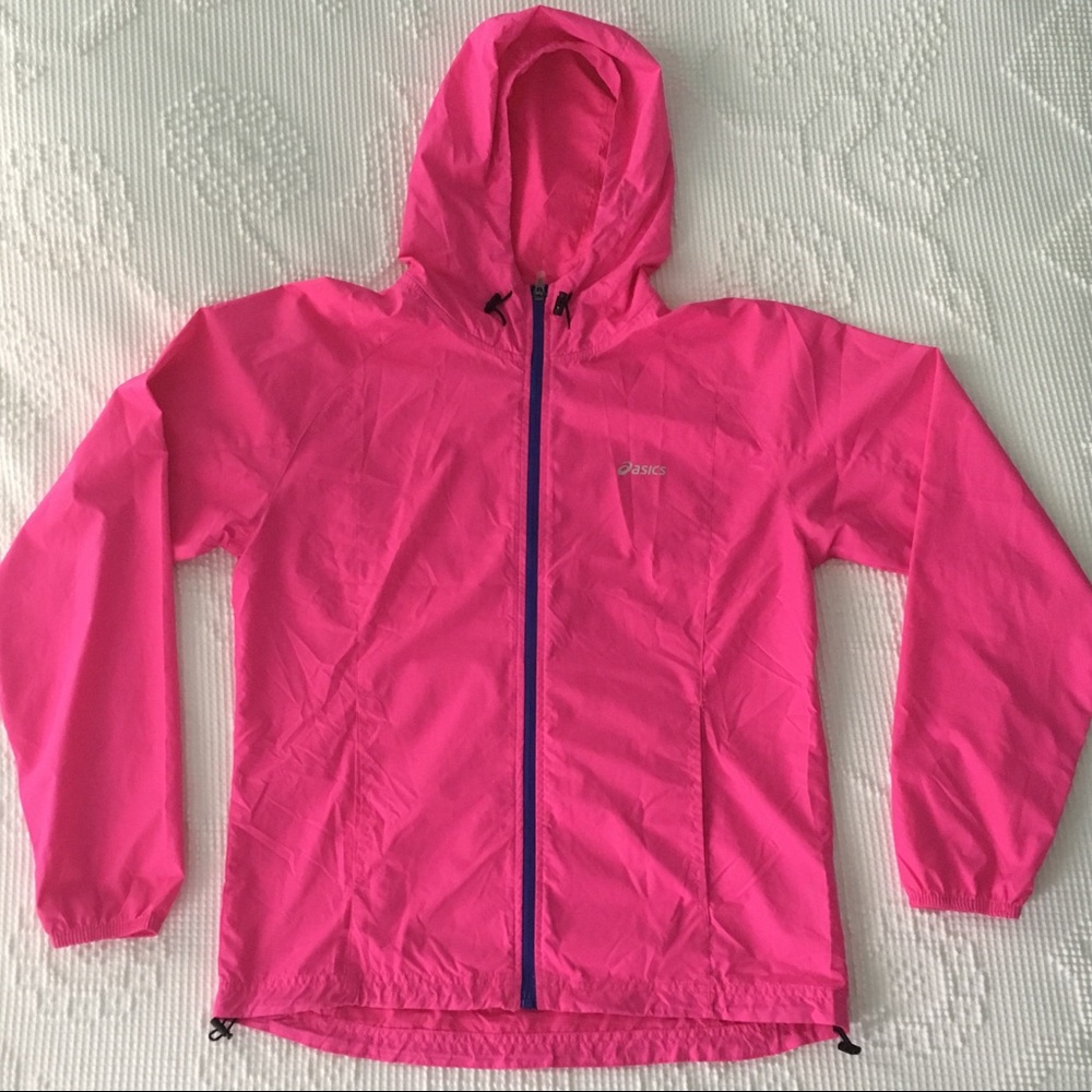 ASICS Pink Windbreaker Jacket